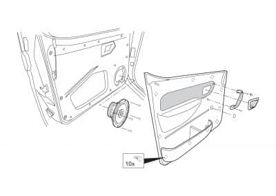 Speakerinbouw - automotive